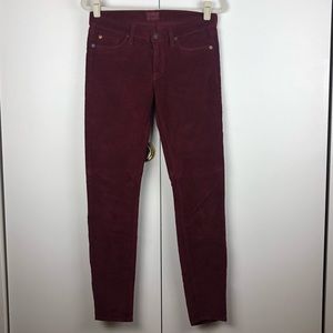 Hudson | Ankle Skinny Velvet Jeans